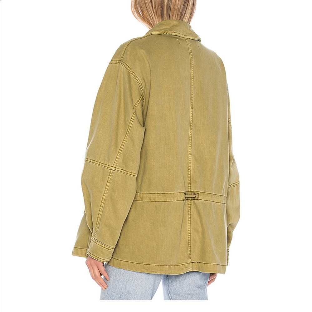 Free People Seize The Day Military Jacket - Picture 2 of 9